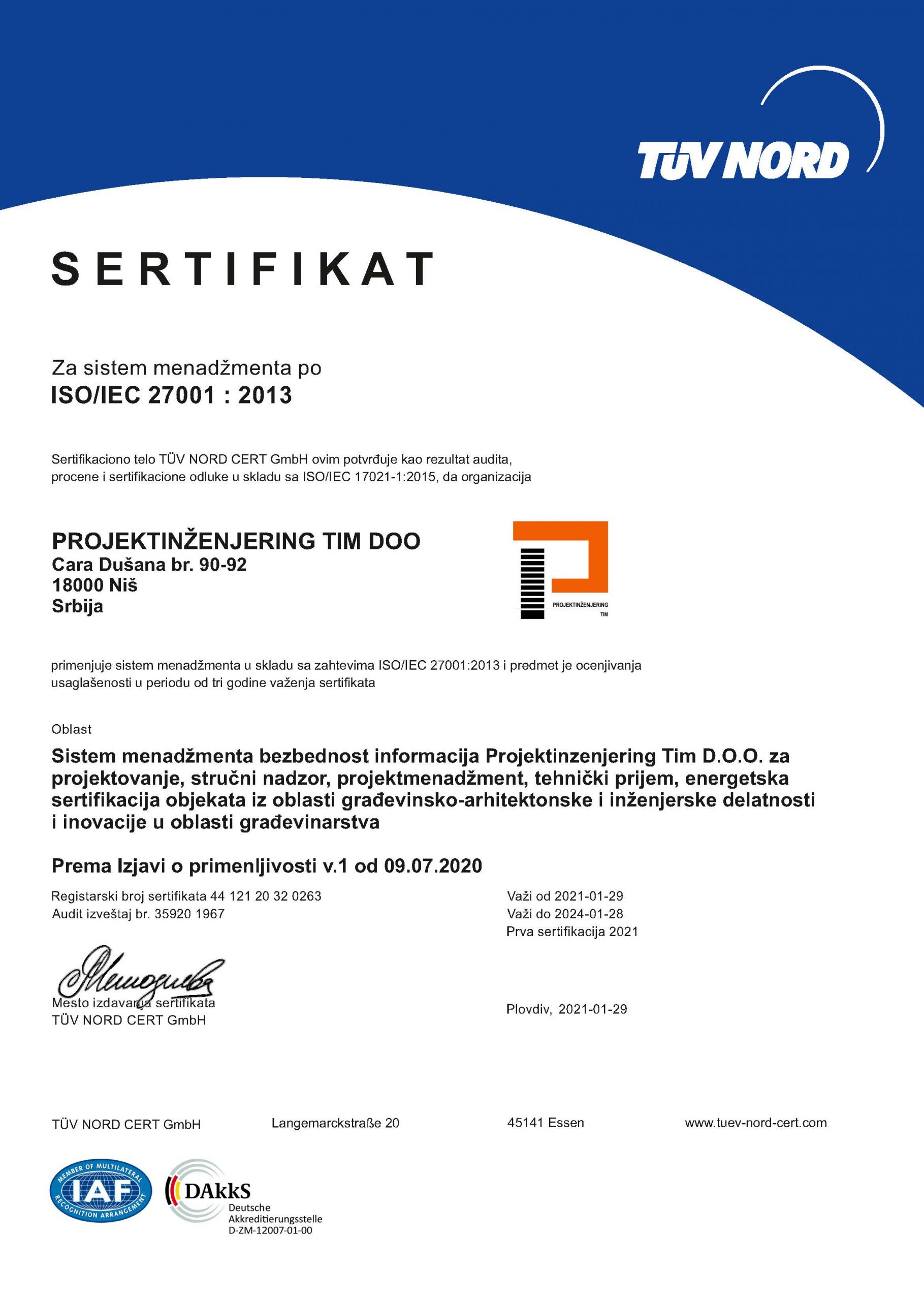 Licence i sertifikati